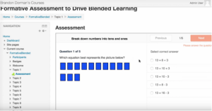 OpenEd assessment moodle integration